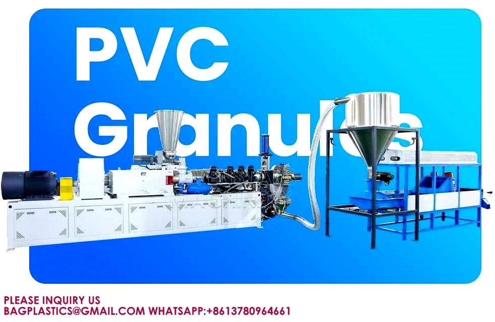 Film Flakes Pelletizing Line Plastic Granules Making Granulating Machine Pelletizing