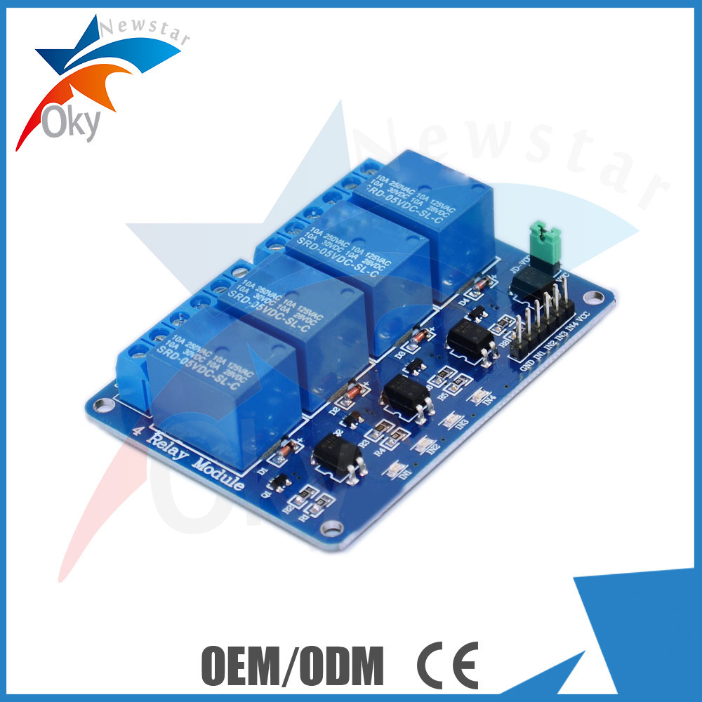  5V 4 Ch SSR Solid State Relay Module For Arduino Low Level Trigger 240V 2A Manufactures