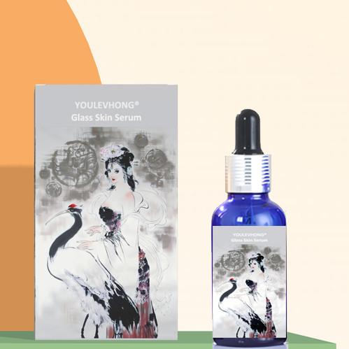 YOULEVHONG Glass Skin Serum For Brightening Dull Skin Care With Hyaluronic Acid