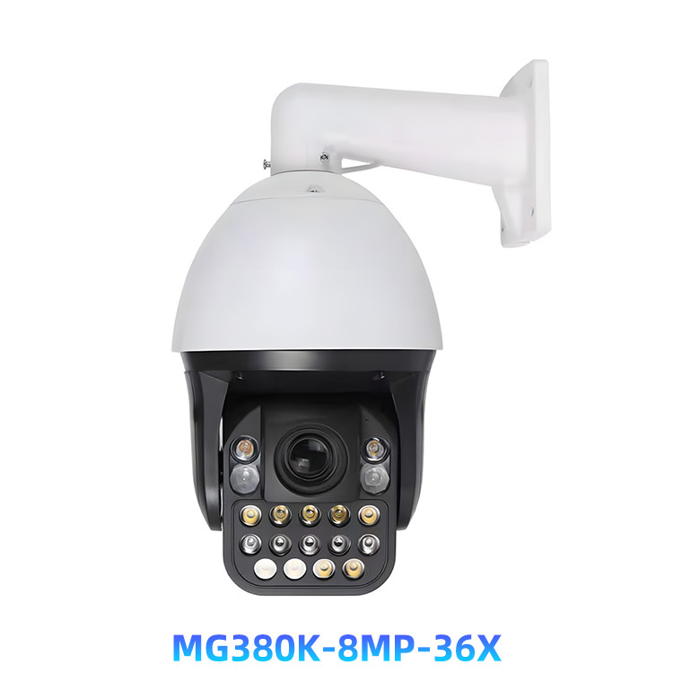36X Optical Zoom 8MP Dome IP PTZ CCTV Camera Humanoid Tracking 300M IR Night Vision
