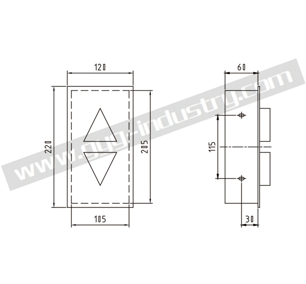 STAINLESS STEEL ELEVATOR SPARE PARTS ELEVATOR HALL LANTERN