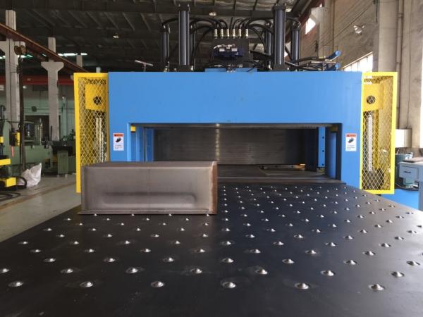 300 - 1300mm Steel Plate Width Corrugated Fin Forming Machine For Transformer