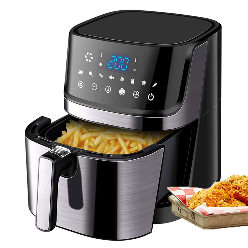 Home Appliance Healthy 12L Medium Capacity Air Fryer Ovens With Touch Screen Display Without Oil