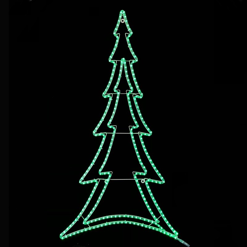 2019 Christmas newest arrival LED rope light motif lights IP55 garden outdoor commercial / household decoration lighting