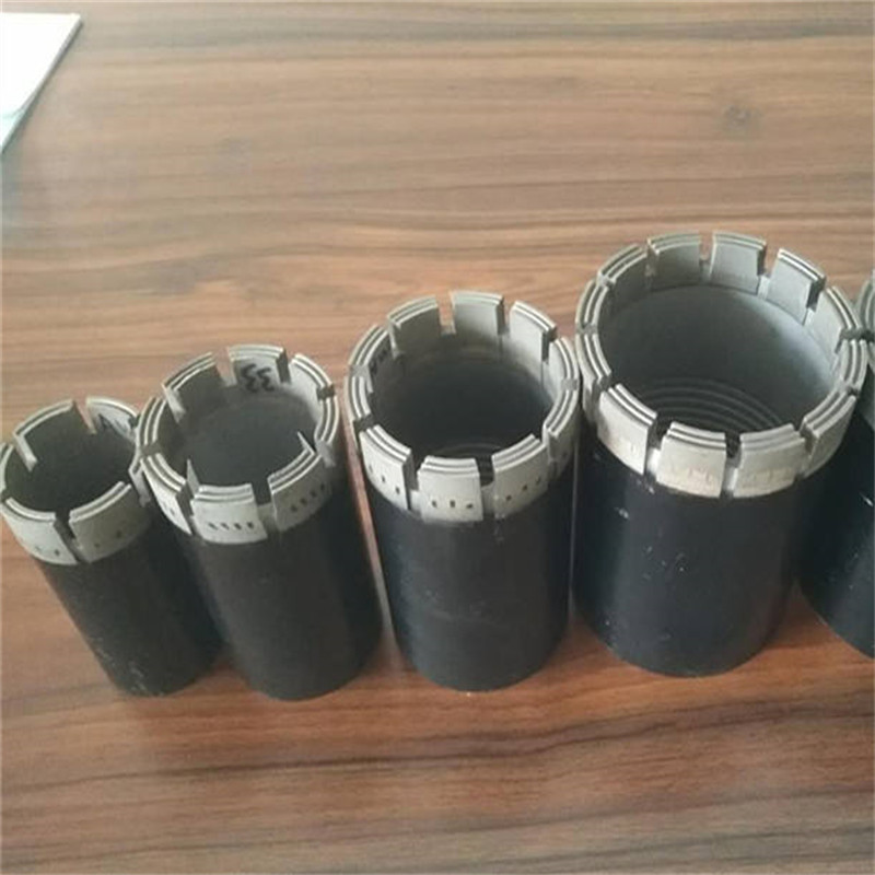 Aq Bq Nq Hq Pq Impregnated Diamond Casing Shoe For Rock Drilling