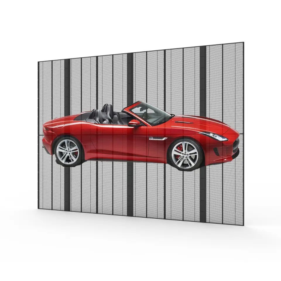 Transparent LED Display Screen for Retail Stores