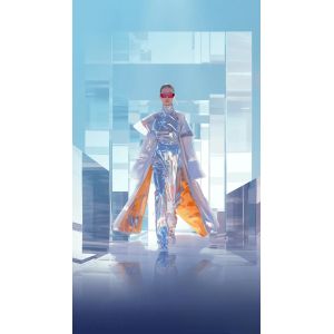 1920x1080 *2 Resolution Helmet OLED 210 Inch 50° FOV AR Glasses With USB-C