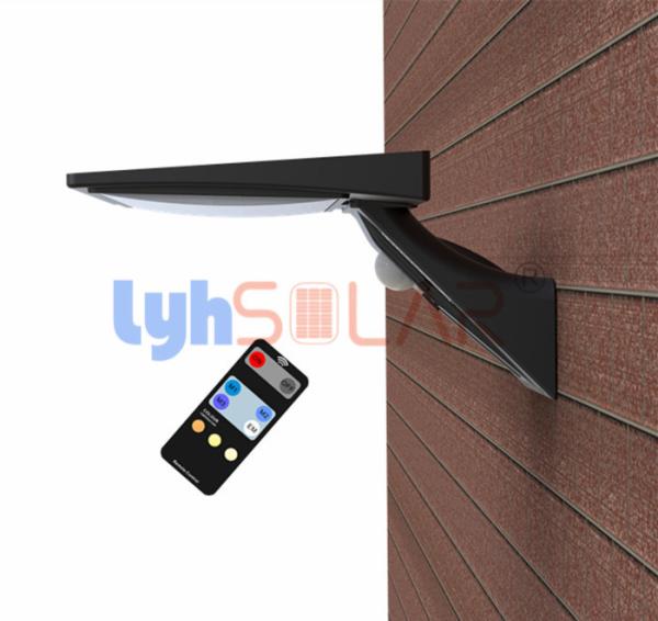 IP65 Waterproof Wall Mounted Solar Security Lights With Motion Sensor Total