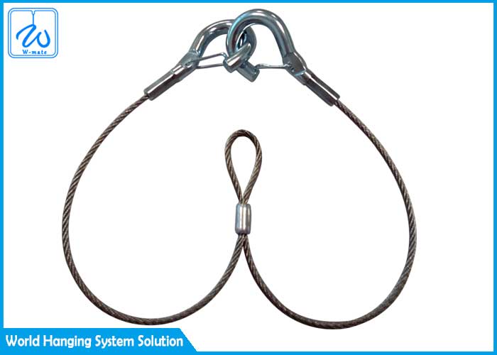 Wholesale 1/2 Electro Galvanized Steel Wire Rope Lanyard For Hanging Lighting