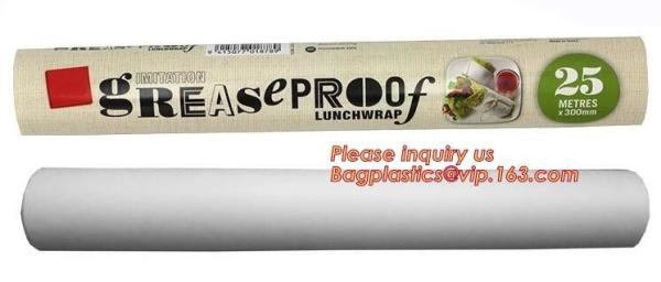 Food Wrapping Use Greaseproof Printed Baking Paper Parchment Paper for barbecue