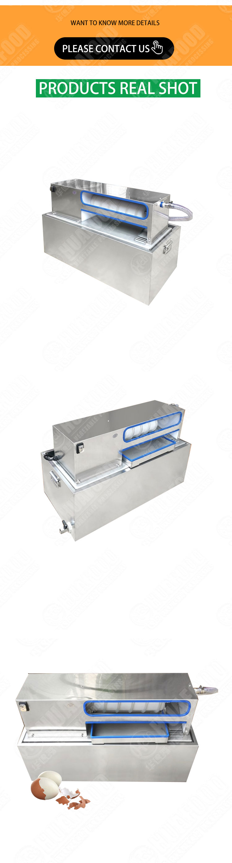 High quality Fresh Egg Sheller Machine Egg Desheller Machine Egg Shell Removal Machine for sale