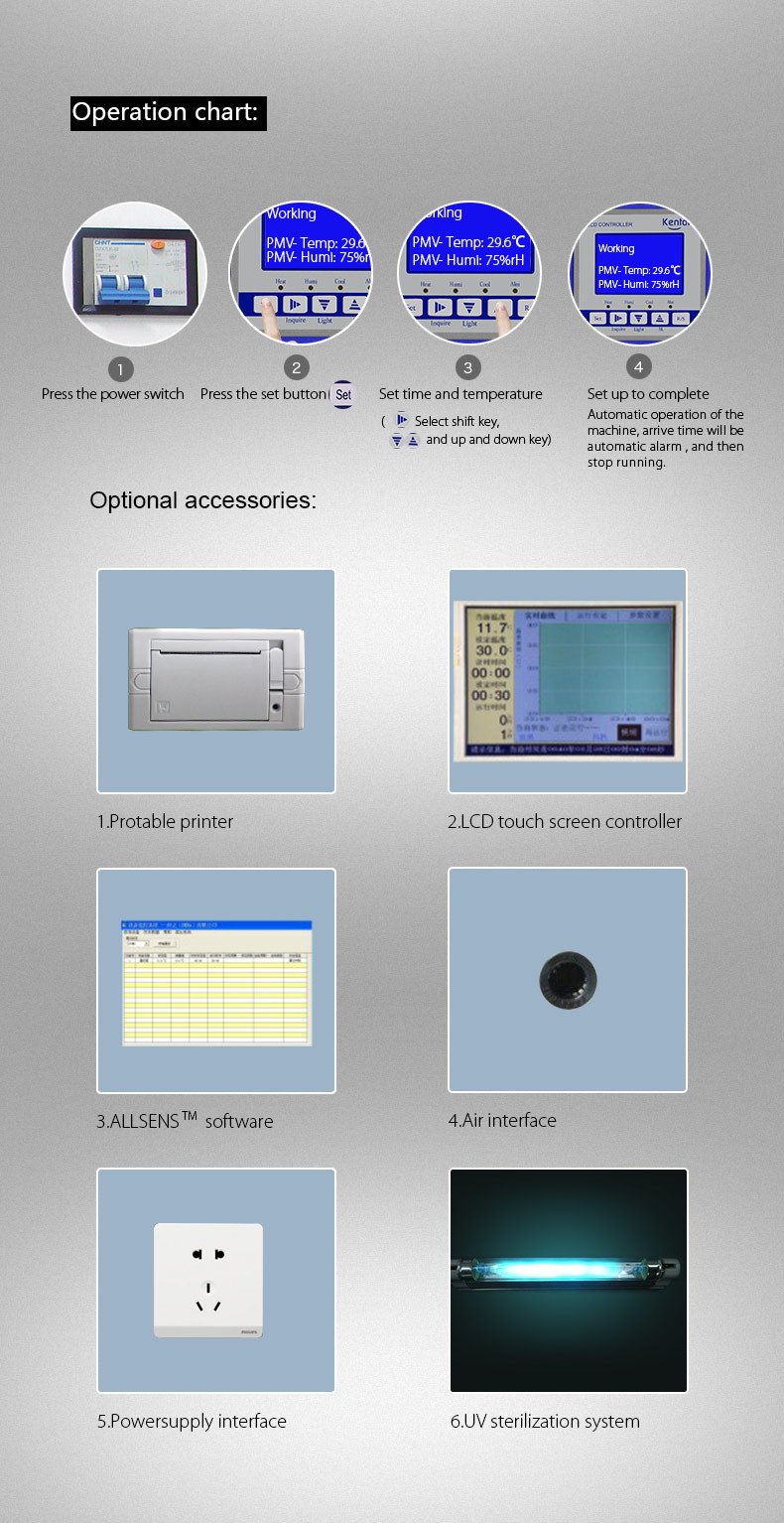 Pharmaceuticals Temperature Stability Chamber SUS304 Lighting Stability Test Chamber