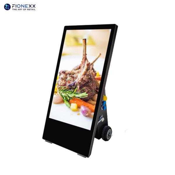 IP65 Outdoor Battery Powered Digital Sign Battery Operated Digital Signage