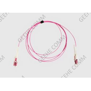 Uniboot with Push Pull Tab LC/LC Duplex 2.0mm OFNP Fiber Patch Cable
