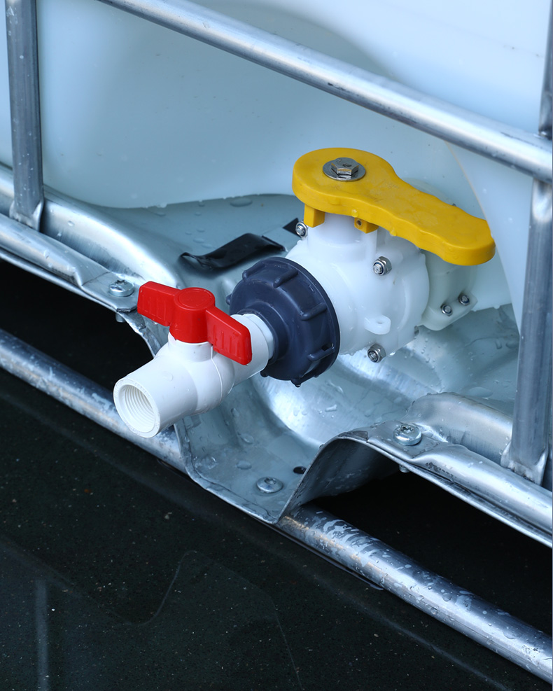 Reducing Hexagon Head Code PP IBC Tank Fitting Adapter S60x1 for Industrial Applications