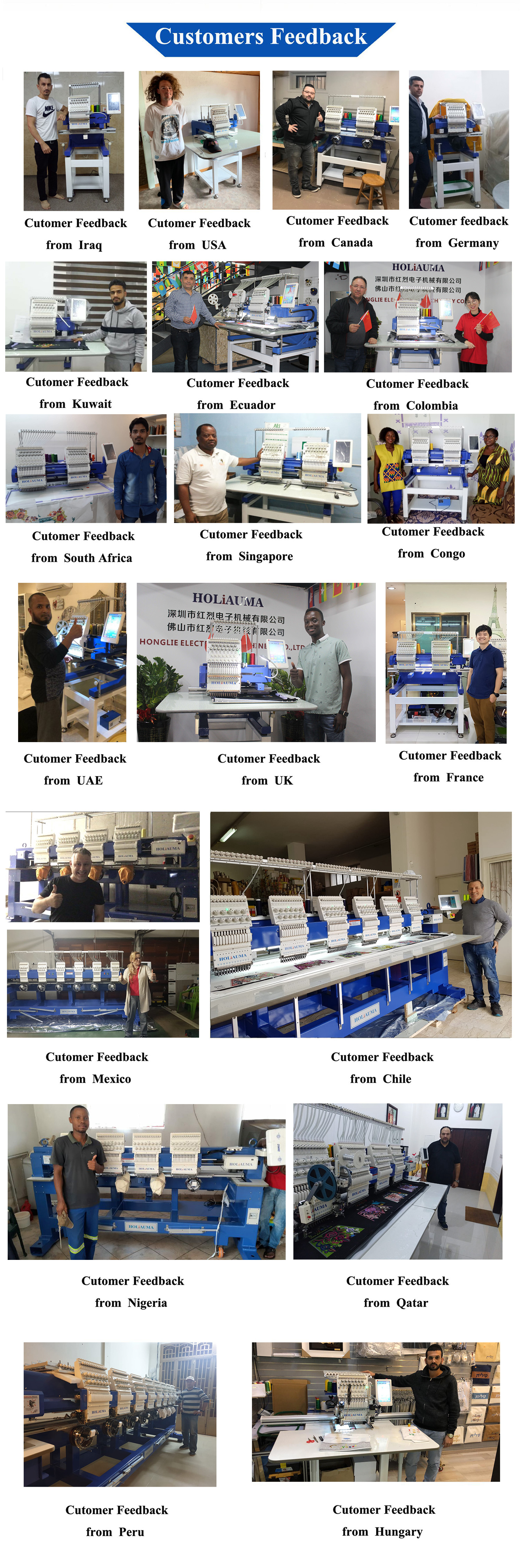 15 needle 6 head embroidery machine barudan type computer embroidery machine for cap t-shirt flat chenille sequin logo