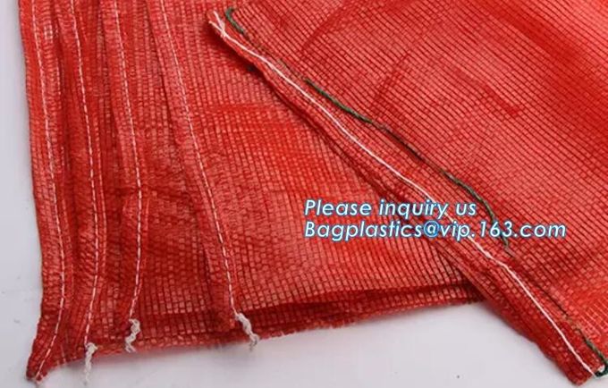 Reusable Solid Shopping Bag String Grocery Bag Shopper Cotton Tote Mesh Net Woven Portable Durable Shopping, BAGEASE