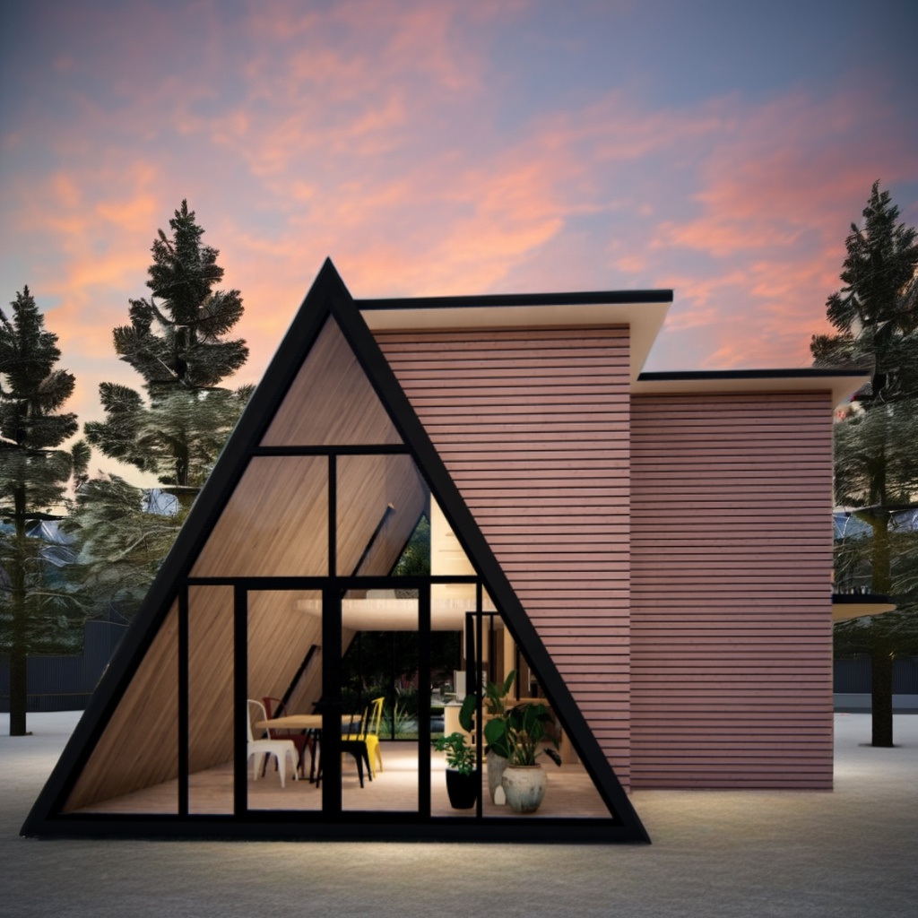 Modern Luxury Portable Container House Prefabricated Steel Structure Mobile Prefab Villa Home Hotel for Log Eco-Friendly