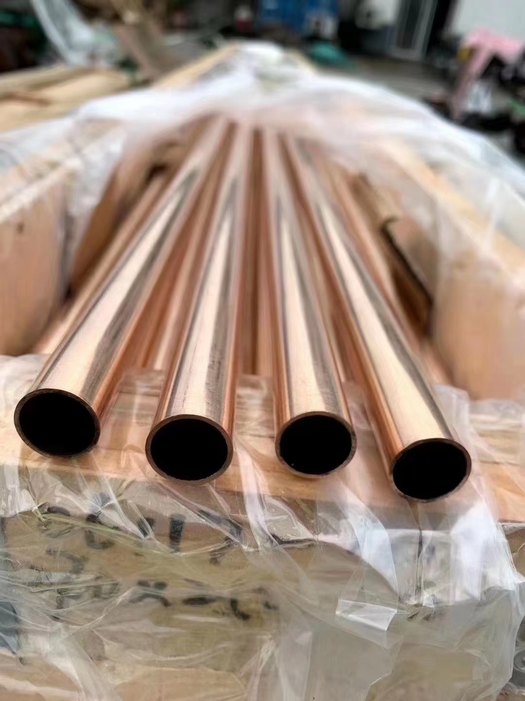 2 Inch Air Conditioner Copper Pipe Tube Insulated ASTM B88 C12200 C11000