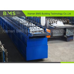 Shelf Step Beam Racking Roll Forming Machine With Saw Cutting Use For Storage