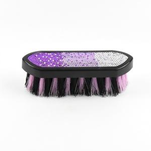 Two Head Pointed Bling Horse Grooming Products Plastic Gradient Color Manufactures