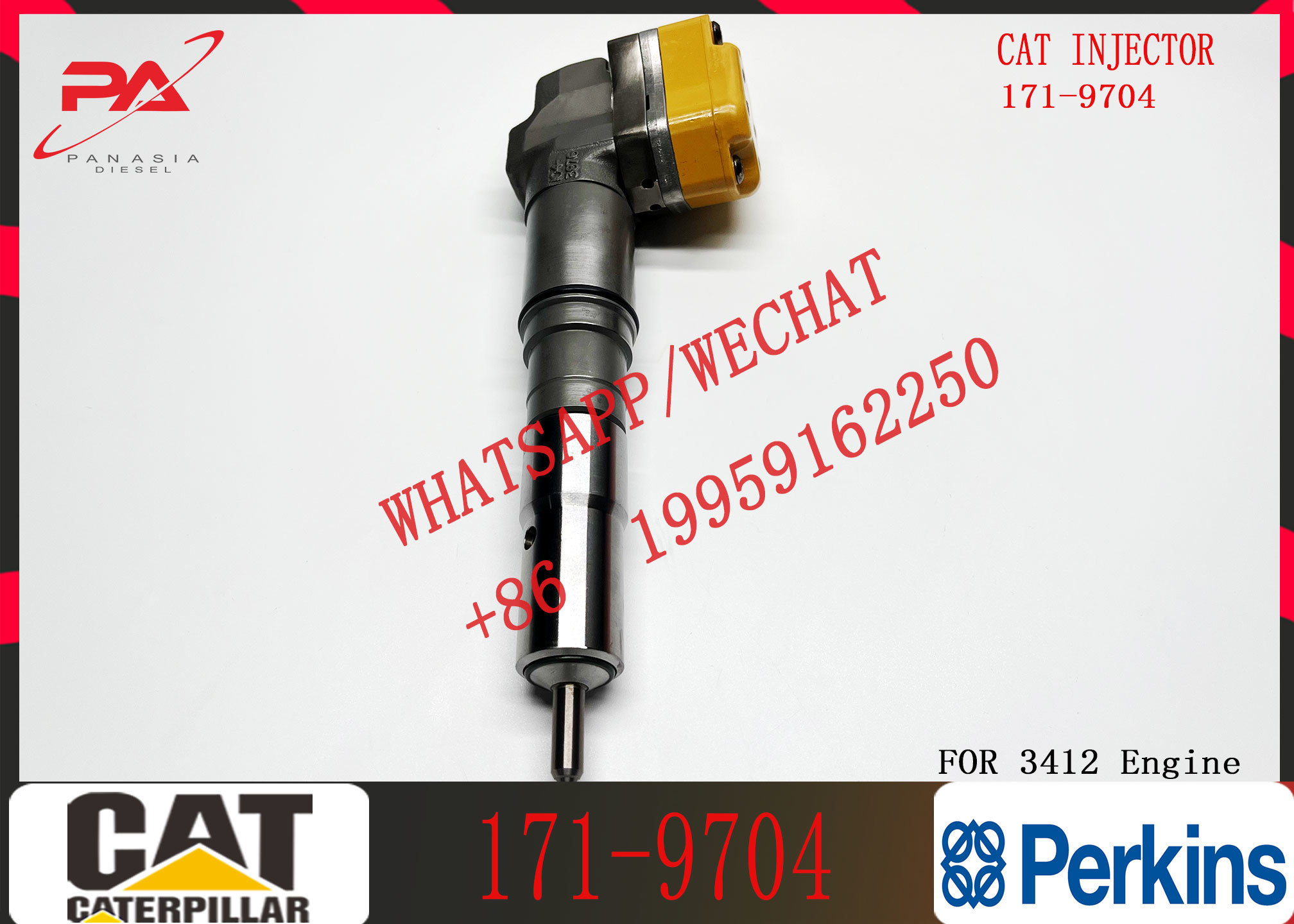 Common Rail Injector 171-9704 174-7526 179-6020 20R-4148 232-1171 232-1183 4CR01974 169-7408 222-5967 232-1170