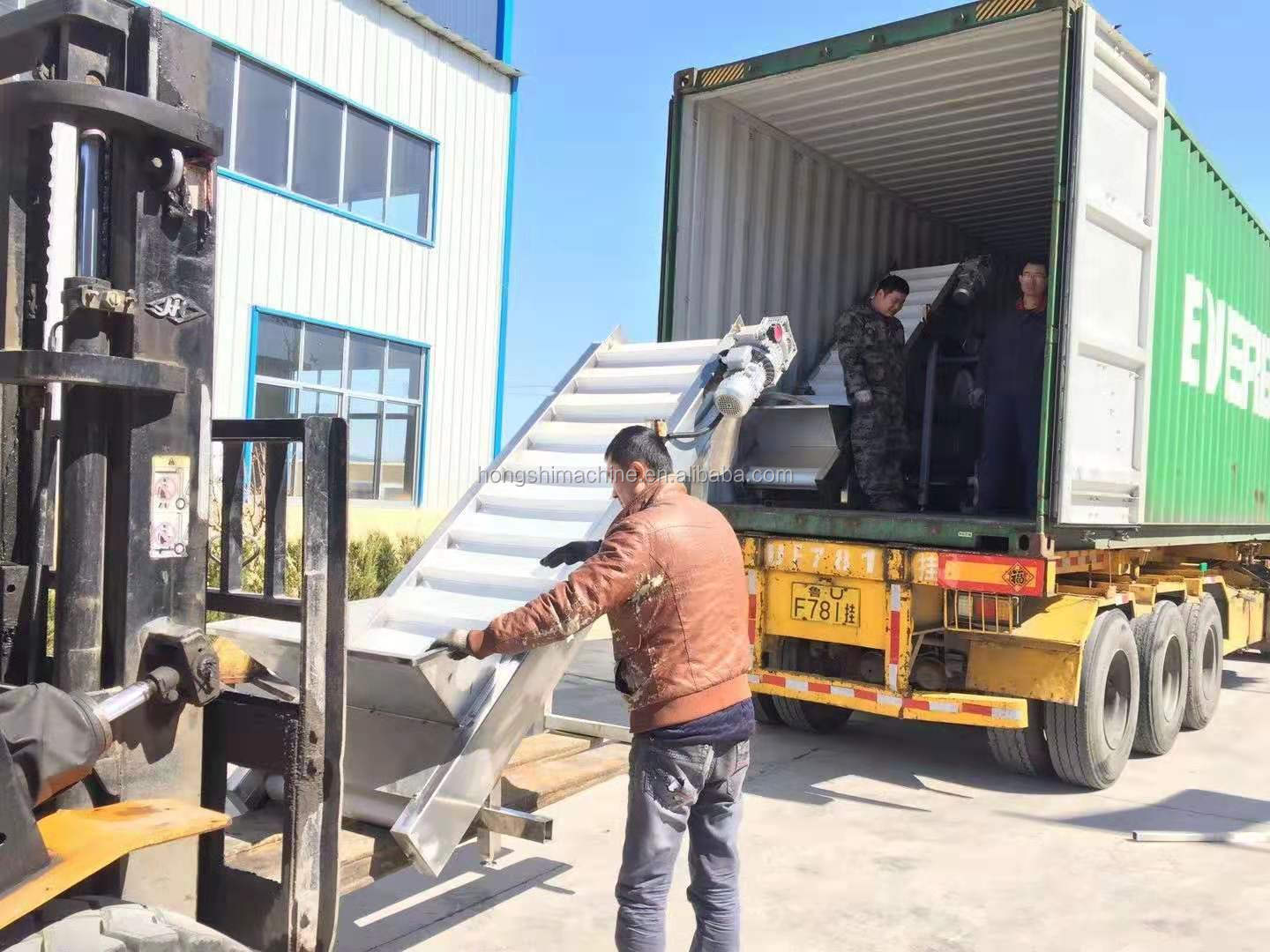 Horizontal type centrifugal dryer plastic bottle dewater recycling machine
