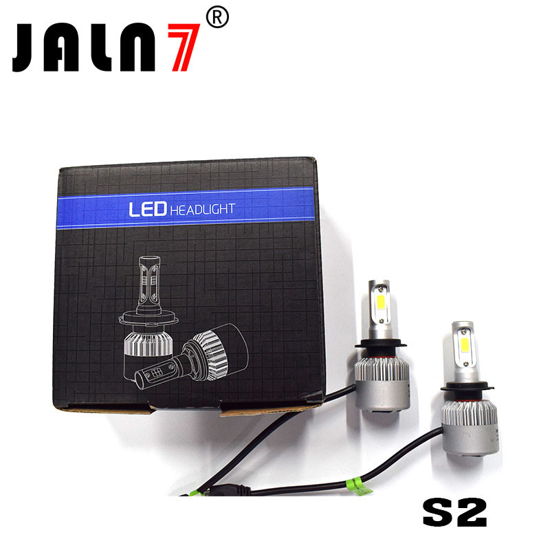 LED Headlight Bulbs JALN7 S2 LED Conversion Kits Extremely Super Bright H1/H4/H7/H11/9005/9006 36W 8000lm