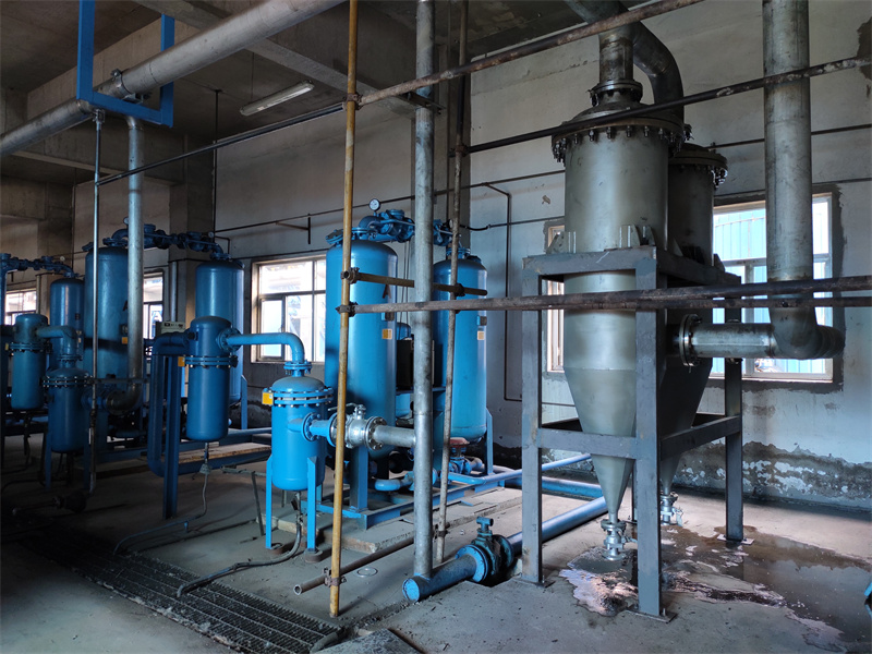 Biogas Project Industrial Gas Liquid Separator with 380V Voltage at Paper Mill