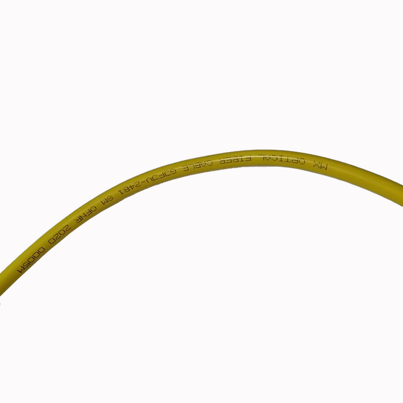GJFJV-24B1 All Dielectric Structure MFC Multi Fiber Indoor Optic Cable for Networking