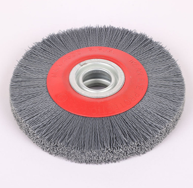 150mm OD Nylon Abrasive Circular Deburring Brushes