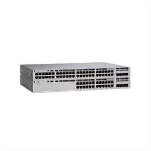 Stackable 48-Port Managed Network Switch 10/100/1000Mbps with QoS C9200L-48T-4X
