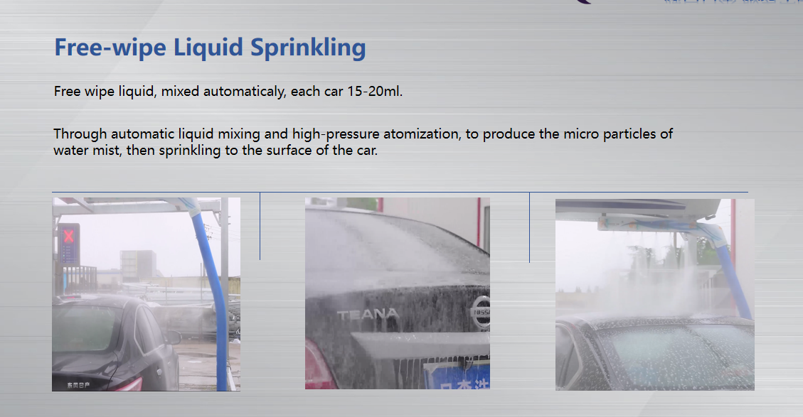 High Pressure Washing Made Easy Fully Automatic Single Arm 360 Degree Car Wash Machine