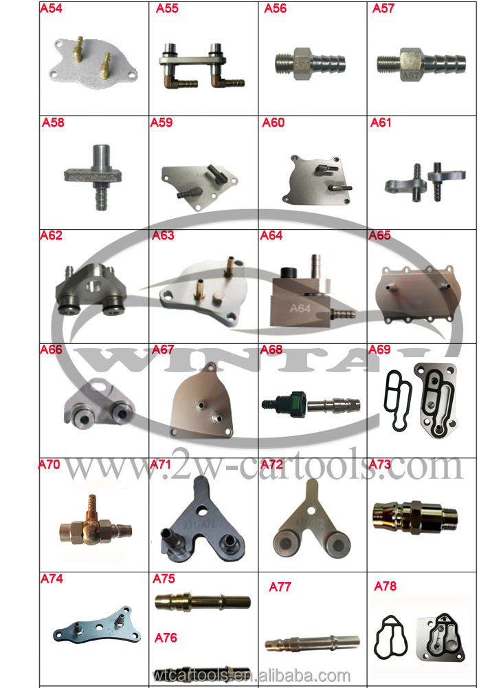 105 Models Transmission Fluid Adapter Kit For ATF oil Exchanger Machine