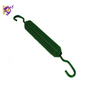 65Mn Gate Trucks Brake Tension Coil Spring With Double Hooks