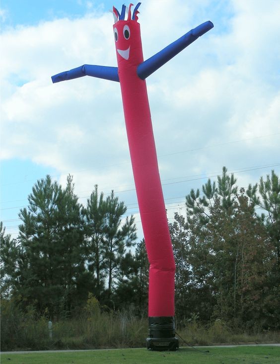 Customize Size Giant Advertising Inflatable Air Dancer Man For Advertising
