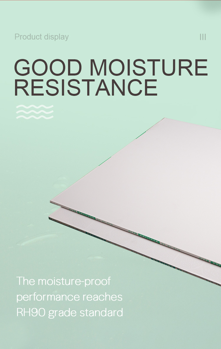 Square Edge Plastic PVC Gypsum Ceiling , Soundproof PVC Laminated Ceiling Tiles