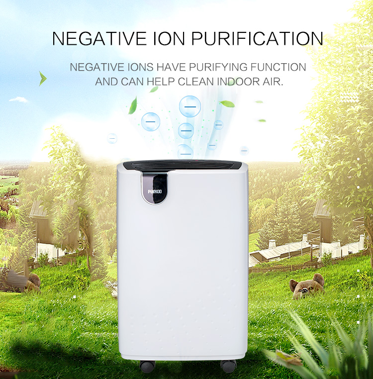 Quiet 25 Pints 210W 1800ml Home Air Dehumidifier