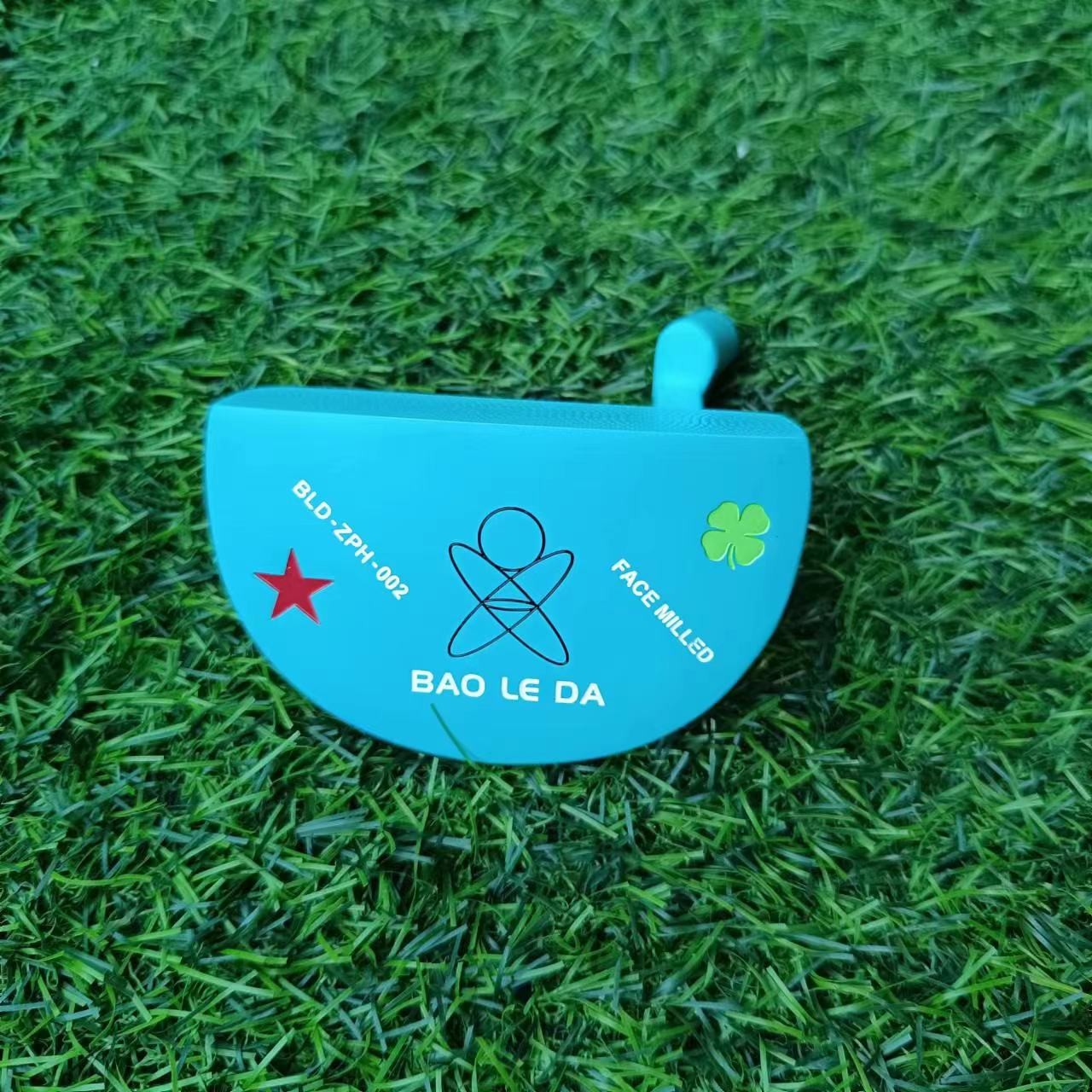 mallet golf putter, golf head , golf putter , complete golf putter
