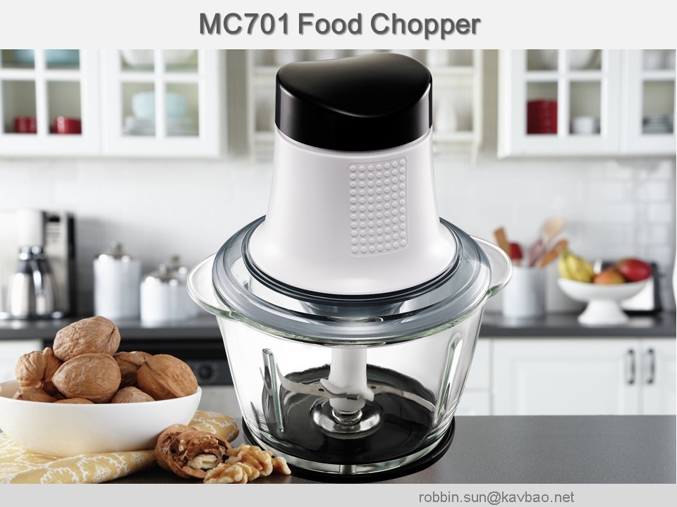 MC701 Glass Chopping Bawl Food Chopper Meat Mincer
