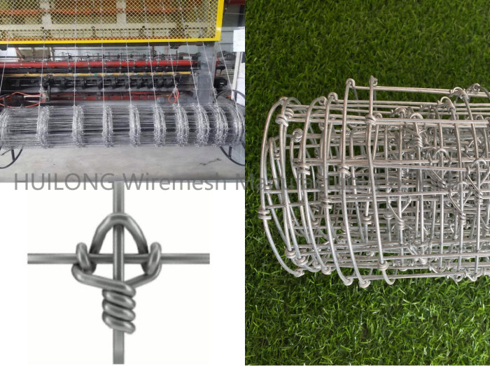 1.8x50m Wire Mesh Fencing Rolls High Tensile ISO Certificate