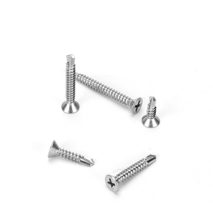 Customized Csk Model Self Drilling Screws in Stainless Steel for Metric 6mm Fastening