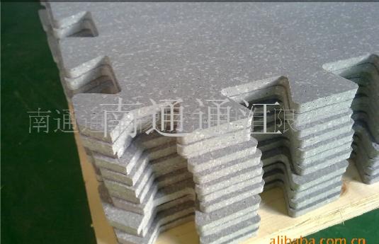 flexible non-slip odorless interlock 100% EPDM gym rubber tiles