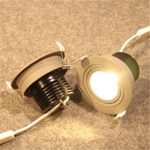 360 degree adjustable downlight with grey color, gimbled structure, non-dimmable