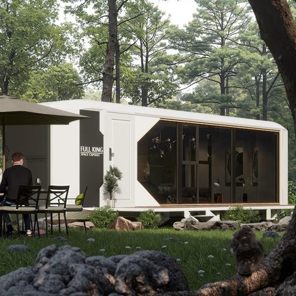Space Capsule Container Houses For Hotels For Warm Winters And Cool Summers A