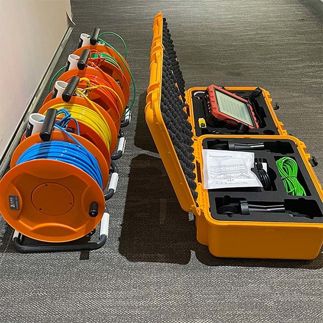 Cross Hole Acoustic Wave Logging Test Pile Integrity Tester