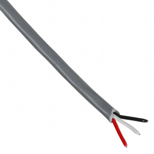 Alpha Wire CABLE 3COND 22AWG SLATE 1000'