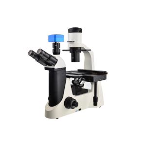 Trinocular Phase Contrast Inverted Optical Microscope 10x 20x 40x