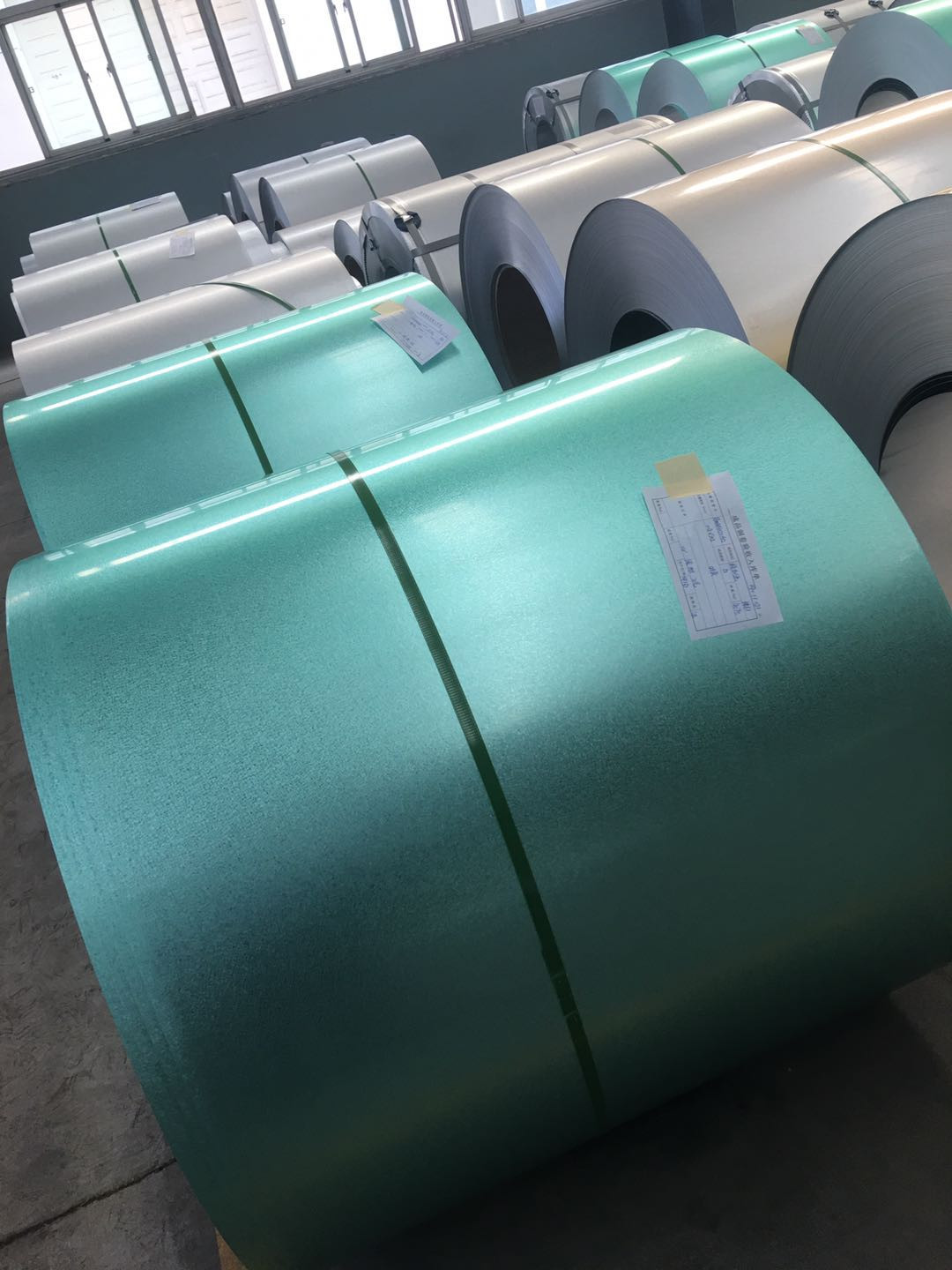 0.40×910 AZ70 Aluzinc Steel AFP Galvalume Steel Coils For Stone Coated Metal Roof Tiles