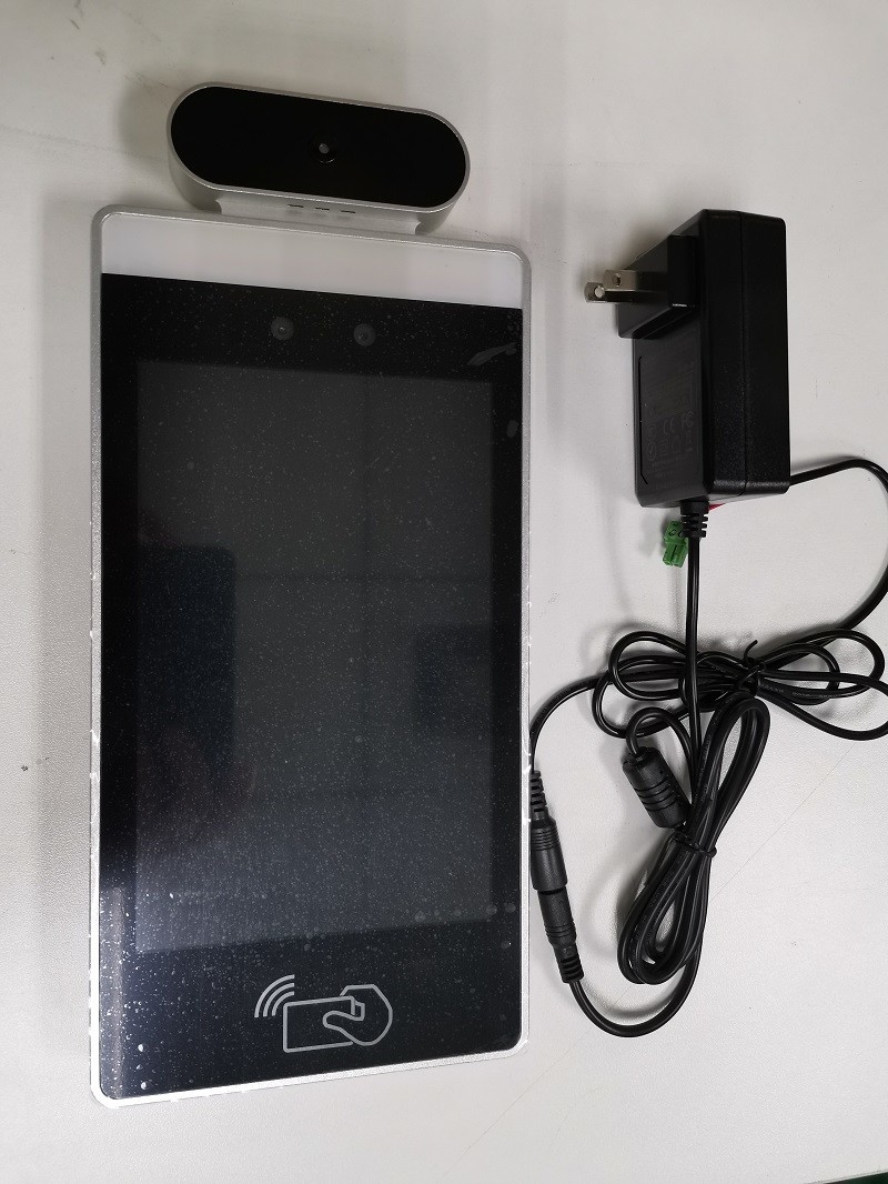 8 inch Face Recognition Body Temperature Measuring Terminal Thermal camera Scanner Machine